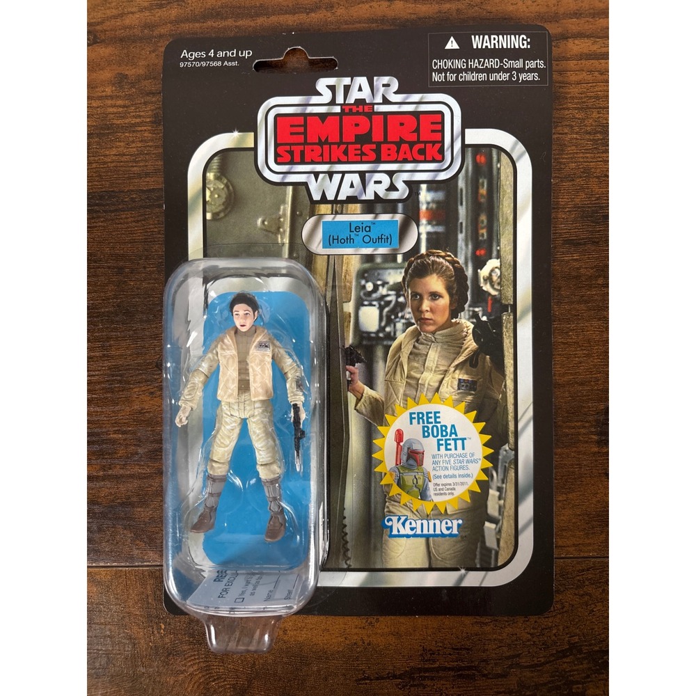 Star Wars The Vintage Collection Leia Hoth Outfit VC02 Kenner Action Figure 2010